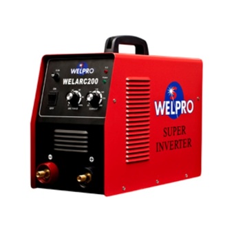 WELPRO ตู้เชื่อมอินเวอร์เตอร์หูหิ้ว 200แอมป์ รุ่น WELARC200 - สีแดง