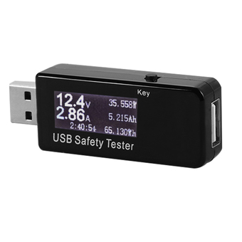 USB Charger Current Voltage Fast Charging Detector Tester Meter Ammeter