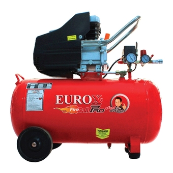 EUROX ปั๊มลมโรตารี รุ่น EU 2530 ขนาด 30 L (Red)