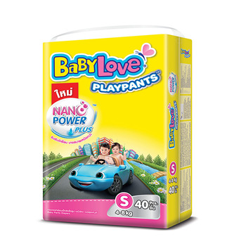BabyLove เบบี้เลิฟเพลย์แพ้นส์นาโนพลัส จัมโบ้S 40