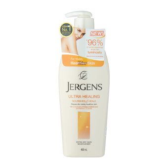 JERGENS Ultra Healing Extra Dry Skin Moisturizer Body Lotion ขนาด 400ml 1 ขวด