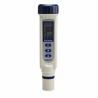 AZ Instrument เครื่องวัดความเค็ม Salinity Meter รุ่น 8371 ( สีขาว )(16.5 x 3.5 x 3.2)