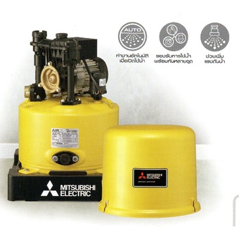 Mitsubishi ปั๊มน้ำอัตโนมัติ MITSUBISHI รุ่น WP-85Q5 (สีเหลือง)