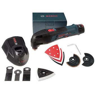 BOSCH เครื่องตัดอเนกประสงค์ 10.8Volts รุ่น GOP 10,8V-LI (SET) - สีฟ้า