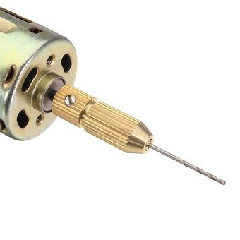 12V Small PCB Drill Press Drilling With 1mm Drill