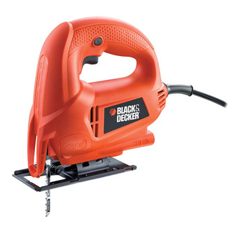 BLACK&amp;DECKER เครื่องเลื่อยจิ๊กซอร์/เลื่อยฉลุ 450 วัตต์ ปรับรอบได้ รุ่น KS600E