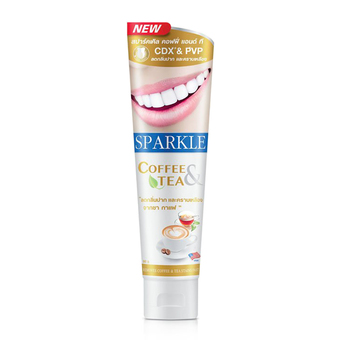 SPARKLE สปาร์คเคิล ยาสีฟันคอฟฟี่แอนด์ที 90 กรัม