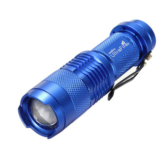 Elfeland Mini 3000LM Q5 Flashlight Torch Zoomable Zoom Focus LED Multi-color NEW