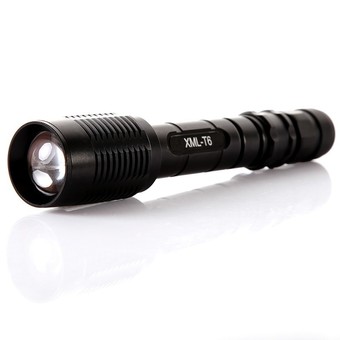 2000LM Aluminum Alloy Zoomable Adjustable 5-mode CREE T6 LED Flashlight Torch (Intl)