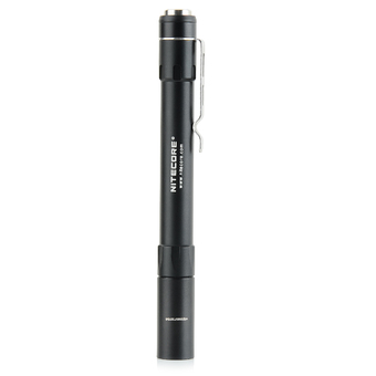 NITECORE MT06 Portable 165lm Cool White 2-Mode LED Flashlight - Black (2 x AAA)