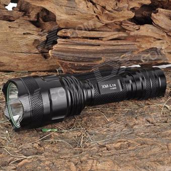 UltraFire ไฟฉายสว่างมาก 2200 LM รุ่น T6-1 โหมดแบบซูมได้สีขาว(1 * 18650/3 * AAA)