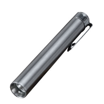 SingFire SF-348 LED 170lm 1-Mode White Mini keychain Flashlight -Silver (1 x 10440 / 1xAAA)