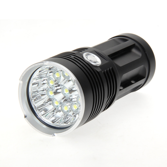 28000LM CREE XM-L T6 Flashlight(Black)