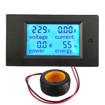 100A AC Digital LED Power Panel Meter Monitor Power Energy Voltmeter Ammeter