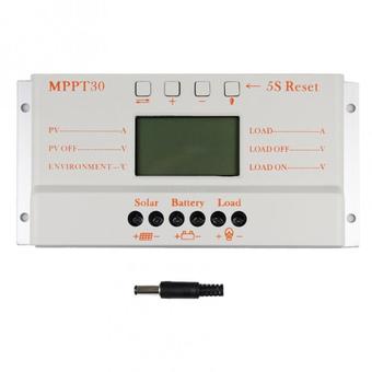 Y&amp;H MPPT Solar Charge Controller LCD 30A 12V 24V Panel Solar Controller M30