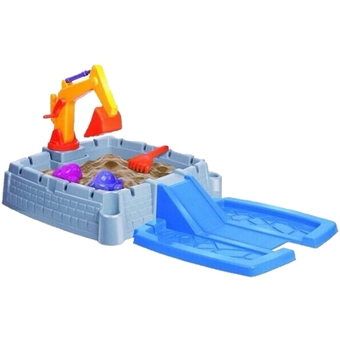 ThaiSmartShopping ของเล่น ชุดขุดทราย ( Sand Box ) - Blue