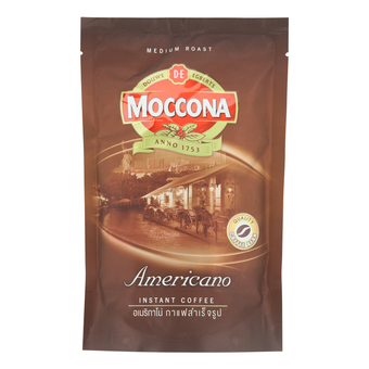 MOCCONA มอคโคน่า กาแฟสำเร็จรูป สูตรอเมริกาโน่ ถุงเติม 120 กรัม