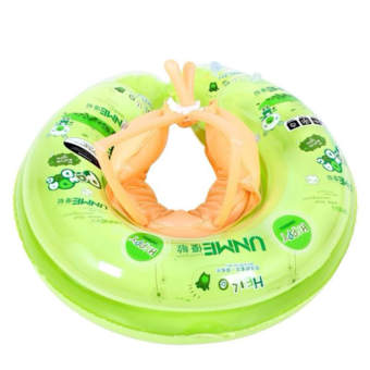OPEN BABY ห่วงยางพยุงตัว แบบมีสาย (สีเขียว)