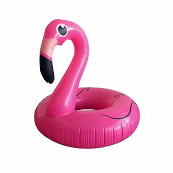 BasicAroundMeห่วงยางแฟนซีเป่าลม รุ่นนกฟลามิงโก้Flamingo (Pink)