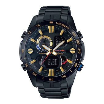 Casio Edifice นาฬิกาข้อมือ สายเรซิ่น รุ่น ERA-201RBK-1ADR Infiniti Red Bull Racing Limited Edition - Black