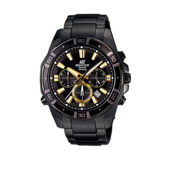 Casio Edifice Chronograph นาฬิกาข้อมือ รุ่น EFR-534BK-1A - Black