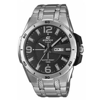 Casio Edifice EFR-104D-5 Day and date display Men&#039;s Watch Silver