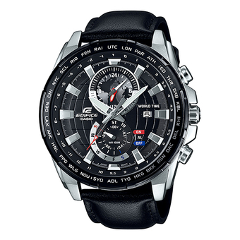 Casio Edificeนาฬิกาข้อมือผู้ชาย สายหนัง รุ่นEFR-550L-1AVUDF (Black)