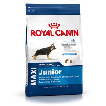 Royal Canin Maxi Junior 15 Kgs. รอยัลคานิน อาหารสำหรับลูกสุนัขพันธุ์ใหญ่ อายุ 2-15 เดือน (ขนาด 15 Kg.)