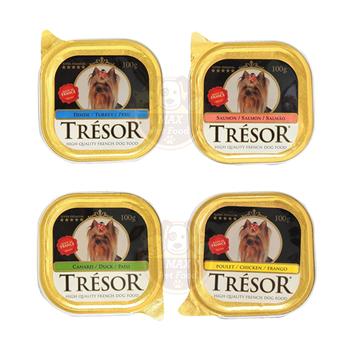TrésoR® อาหารเปียกสำหรับสุนัข 4 รสชาติ