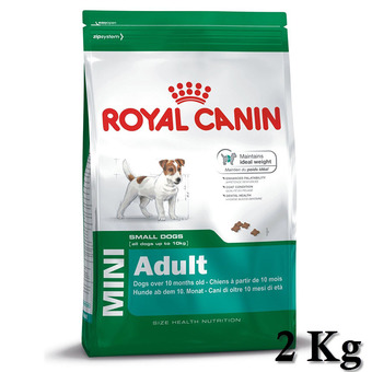 Royal Canin Mini Adult 2 Kg รอยัล คานิน อาหารเม็ด สำหรับสุนัขโต พันธุ์เล็ก อายุ 10 เดือน – 8 ปี