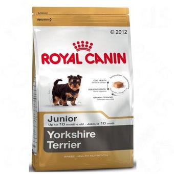 Royal Canin Yorkshire Junior 500 g อาหารสำหรับลูกสุนัขพันธุ์ยอร์คไชร์เทอร์เรีย ช่วงหย่านม-10เดือน ขนาด 500กรัม