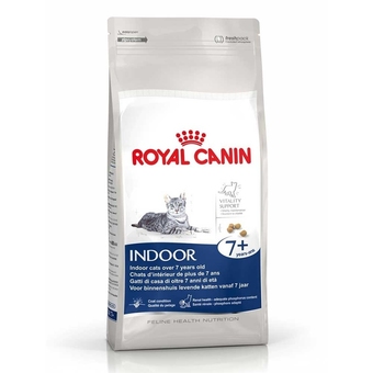 Royal Canin Indoor 7+ 3.5 Kg สำหรับแมวโตอาศัยในบ้านอายุ 7 ปีขึ้นไป ขนาด 3.5 กิโลกรัม