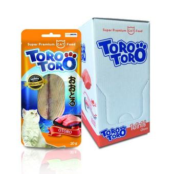Toro Toro โทโร โทโร่ ขนมแมว โอโทโร่ 20 g. x 12 ซอง