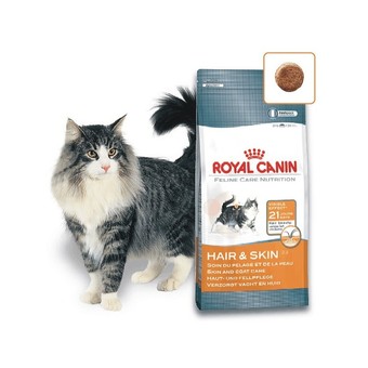 Royal Canin Hair &amp; Skin 33 อาหารสำหรับแมวที่ต้องการบำรุงขนและผิวหนัง อายุ 1 ปีขึ้นไป (10 kg.)
