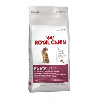 Royal Canin Exigent 33 Aromatic attraction อาหารแมวที่เลือกกินอาหารจากการดมกลิ่น อายุ 1 ปีขึ้นไป (2 kg.)