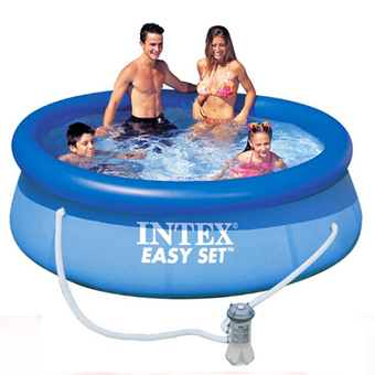 Giftshopdesign Intex สระว่ายน้ำ ขนาด 8 ฟุต - สีฟ้า
