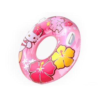 Index ห่วงยาง มีด้ามจับ Hello Kitty 38&quot; (97cm) - Pink&quot;