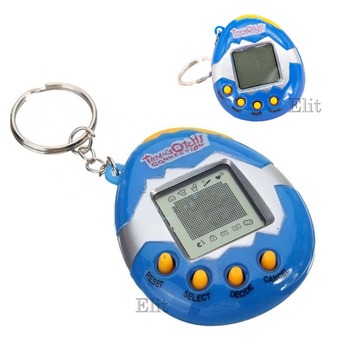 Elit เกมส์เลี้ยง ทามาก็อตจิ 49in1 Hotest 90S Virtual Pets Game (Blue)