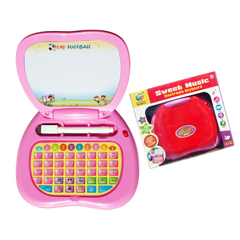 Morestech เครื่องคอมการศึกษาและเสริมทักษะ รุ่น BB113 สีแดง-ชมพู