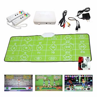 Game Sport iFit 32Bit แผ่นเกมส์ออกกำลังกายในบ้านเหมือนมีเทรนเนอร์ส่วนตัว สำหรับเล่น โยคะ แอโรบิค เกมส์เต้น และเกมส์อื่น ๆ รวม 30 เกมส์ พร้อม SDCard 8GB(Green)