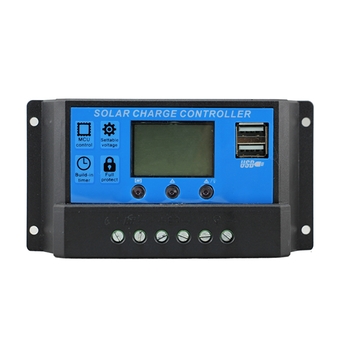 Y-SOLAR 12V/24V 20A LCD Solar Charge Regulator Controller 20 Amps &amp;Dual 5V USB Output CM20K