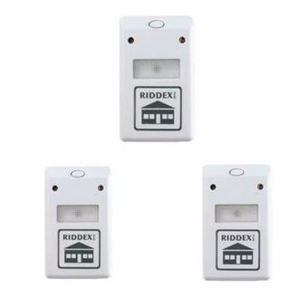Repelling Aid เครื่องไล่หนู มด แมลงสาบ แมงมุม ด้วยคลื่นเสียงอัลตร้าโซนิค 3PCS