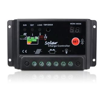 Sunix Intelligent 30A 12V/24V PWM Solar Panel Charge Controller Battery Regulator