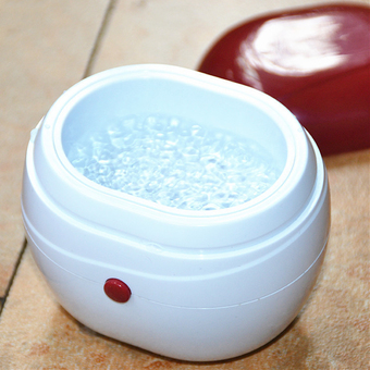 360DSC Mini Ultrasonic Cleaner Cleaning Machine with Suction Cup for Cleaning Jewelry / Eyeglasses / Watches / Rings / Necklaces / Coins / Razors / Dentures