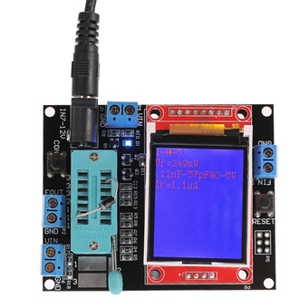Multifunctional LCD GM328B Transistor Tester DIY Kit Diode Capacitance ESR Frequency Meter Generator PWM Signal Output - intl