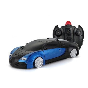 MZ RC Wall Climbing Car Toys One-key Transformer Robot Car หุ่นยนต์บังคับวิทยุ ไต่ผนัง แปลงร่างเป็นหุ่นยนต์ได้ (สีน้ำเงิน)