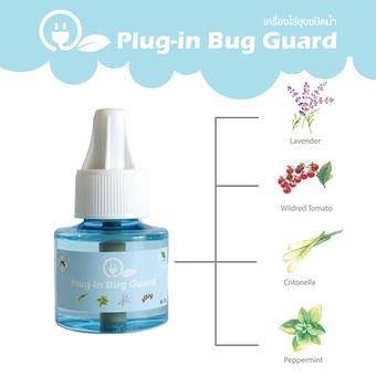 Plug-in Bug Guard เครื่องไล่ยุงชนิดน้ำ แบบเติม