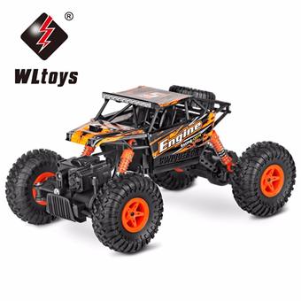 Wltoys 18428-B รถไต่หิน off-road 4WD 2.4ghz - สีส้ม