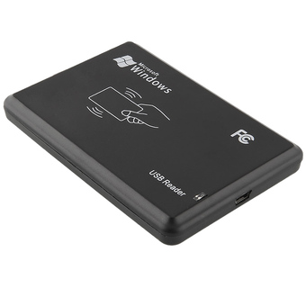 RFID Proximity card reader 125KHz เครื่องอ่านบัตรเลข 8 หลักท้าย - สีดำ
