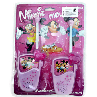 Toy's Mart Walkie Talkie Cartoon Minnie Mouse - Pink